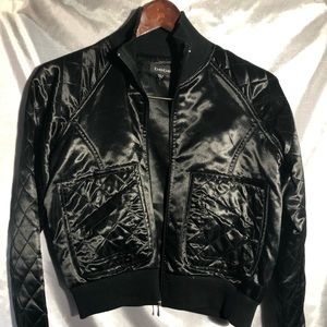Funky and Fabulous Black Bebe Jacket